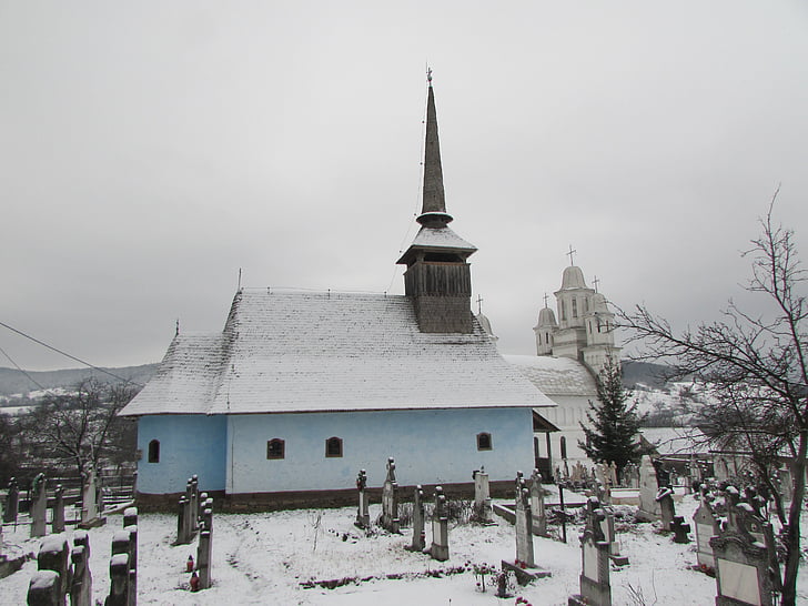fanatik, Crkva, drvo, Transilvanija, Crisana, Rumunjska