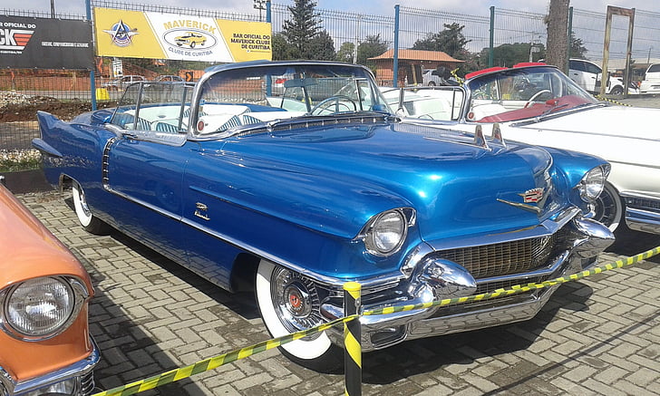 carroclássico, blue, ok, car, retro Styled, old-fashioned, transportation