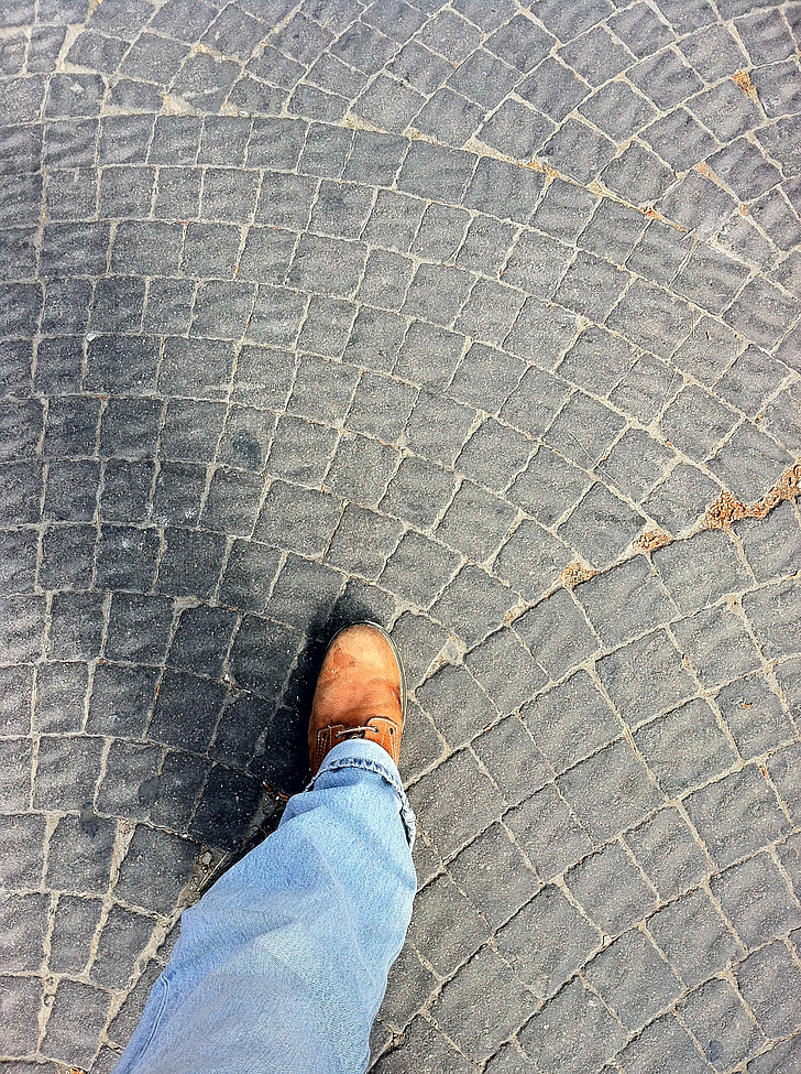 mand, sko, Walking, Street, stil, mand, design