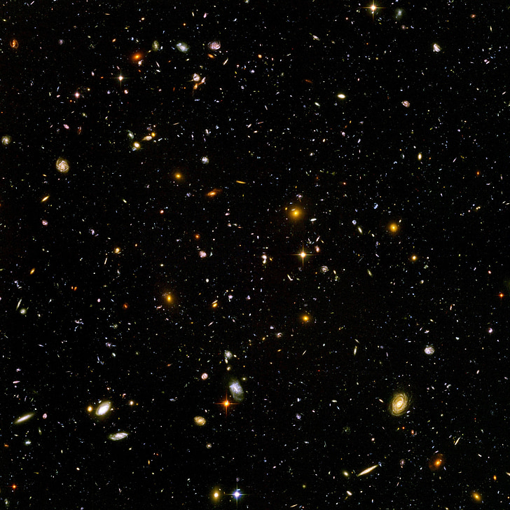 Galaxien, Universum, Raum, unendliche, Unendlichkeit, Hubble ultra deep field
