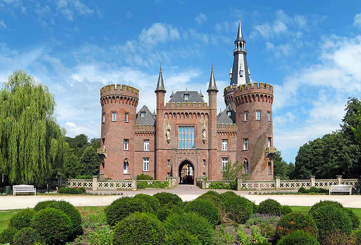 Schloss moyland, Moyland, hrad, Architektura, Památník, budova, palác