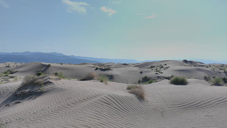 öken, Sand, Dunes, landskap, Mexico, resor, vit