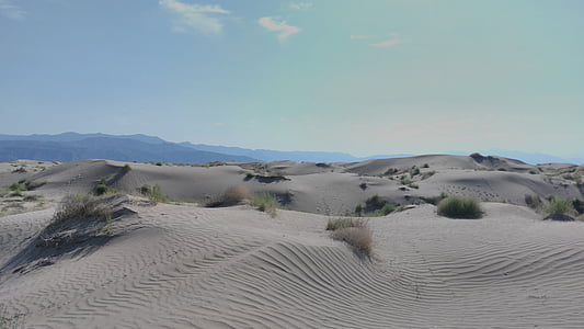woestijn, zand, duinen, landschap, Mexico, reizen, wit