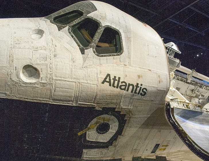 Atlantis, rymdfärjan, utrymme, NASA