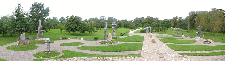 Park, Panorama, Landschaft