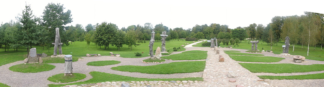 park, panoramic, landscape