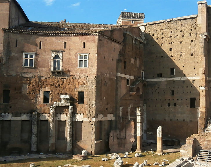 Roma, Italija, paminklas, istoriniai paminklai, senas