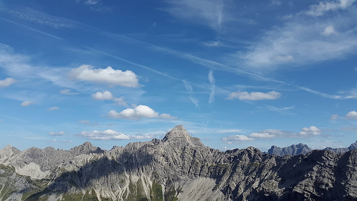 hochvogel, allgäu, mountains, oberallgäu, alpine, allgäu alps, hiking