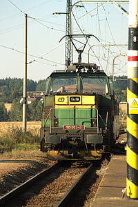 railway, locomotive, electric locomotive, historically, rail traffic, train, loco