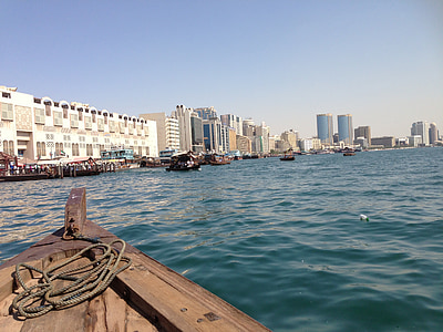 Ντουμπάι, Ηνωμένα Αραβικά Εμιράτα, η Emirates, Εμιράτο, έρημο, το Dubai creek, Ποταμός