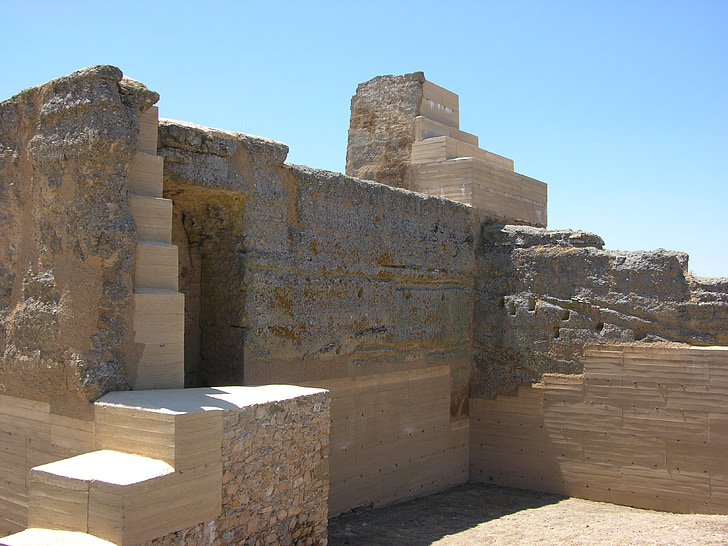 τοίχου, Ρωμαϊκή, βασίλισσα φρούριο badajoz