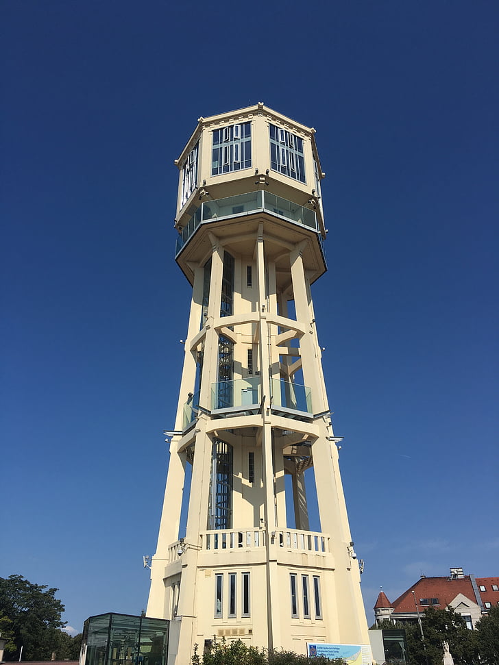 hungary, siófok, water tower