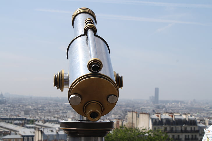město, Paříž, Panorama, budova, Památník, dovolená, pohled