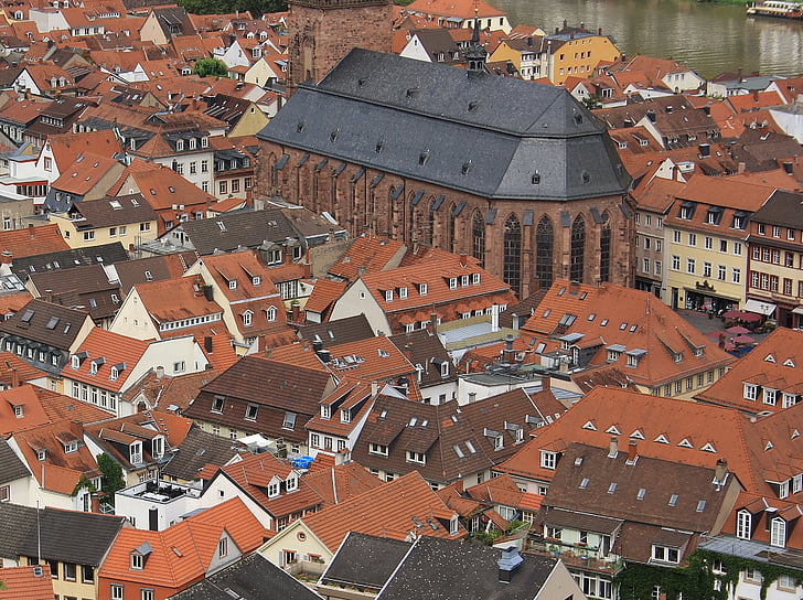 roofs, germany, view