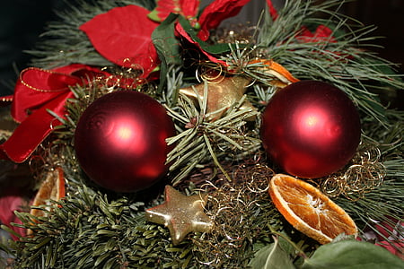 advento, coroa do advento, decoração de Natal, Natal, Deco, decorações festivas, árvore de Natal