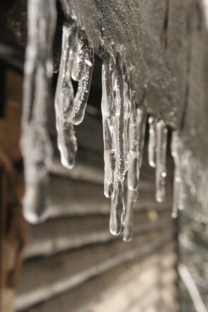 téli, jég, jégcsap, fagyasztott, Karácsony, december, hideg