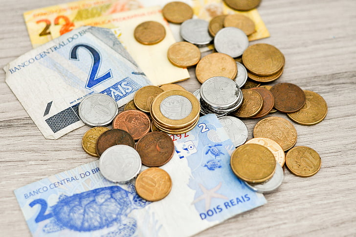 penge, finansielle, noter, Real, penge i Brasilien, besparelser, økonomi