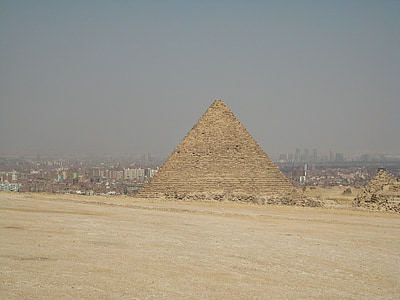 pyramída, Egypt, piesková, Cairo, Giza, Staroveké, Egyptský