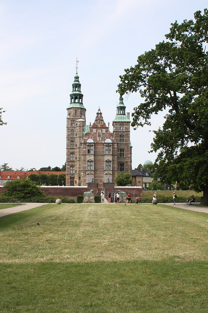 Castelo Rosenborg, Copenhaga, capital, Dinamarca, locais de interesse, imposição de, velho