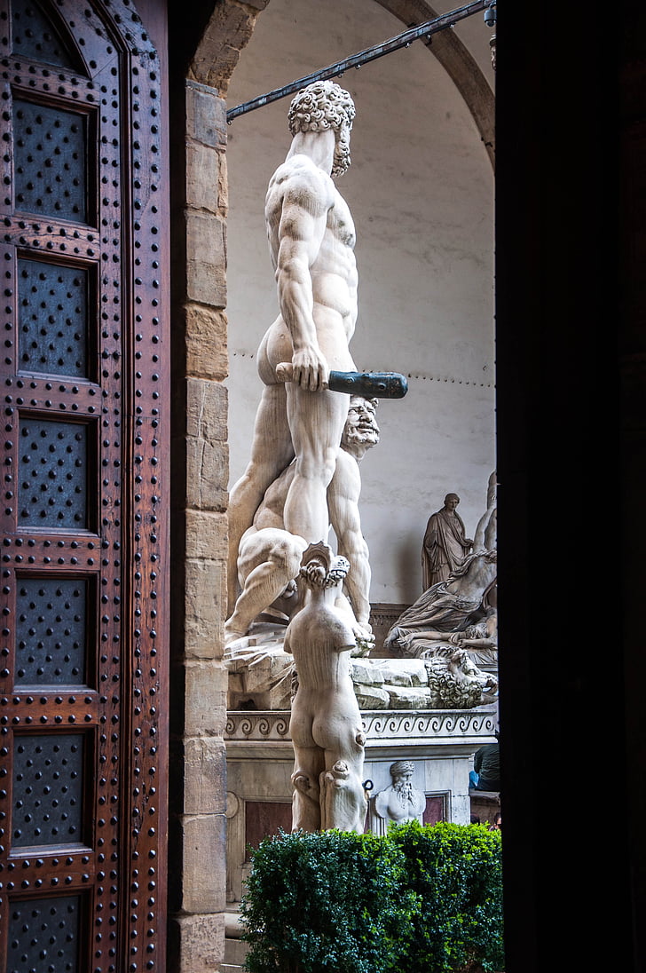 Palazzo della signoria, Florence, Italië, werken, kunst, monument, geschiedenis