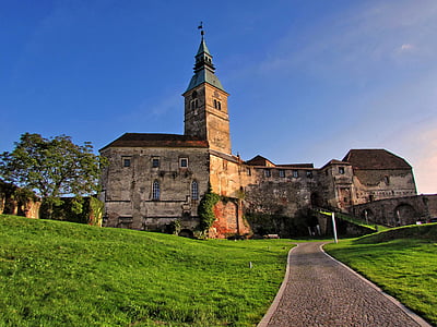 Burg Гюссінг, Замок, burgruine, Висота burg, HDR-зображення