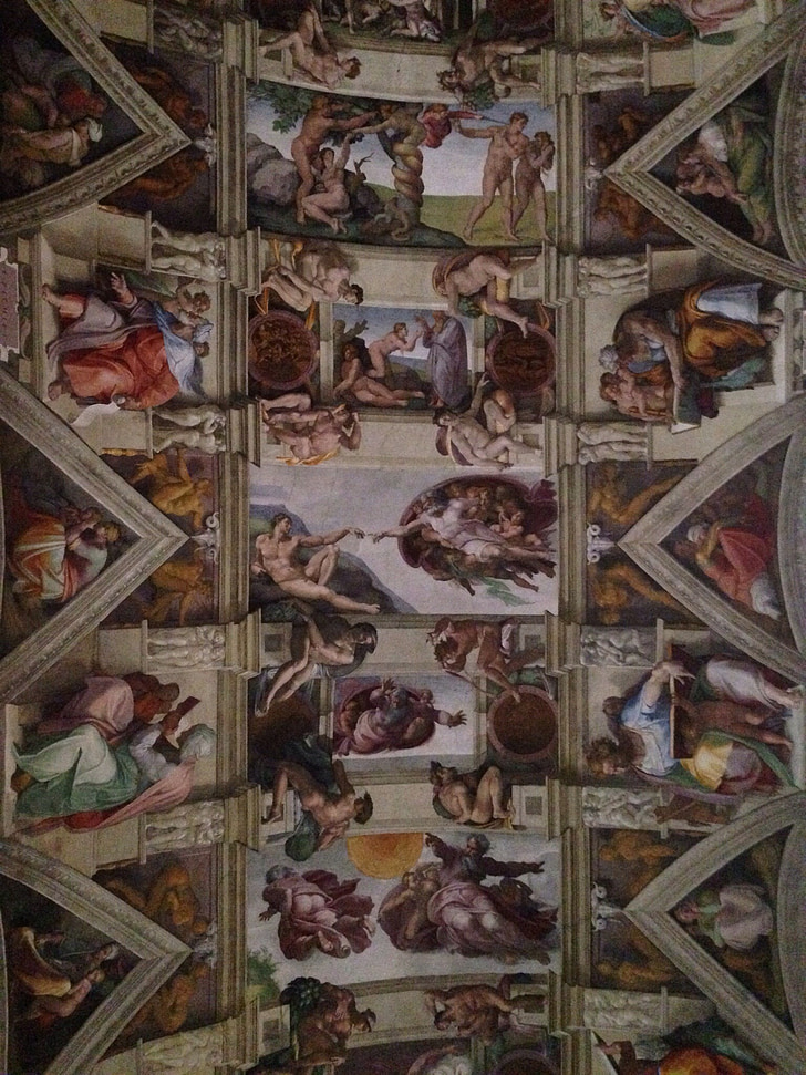 Cappella Sistina, Miguel angelo, soffitto
