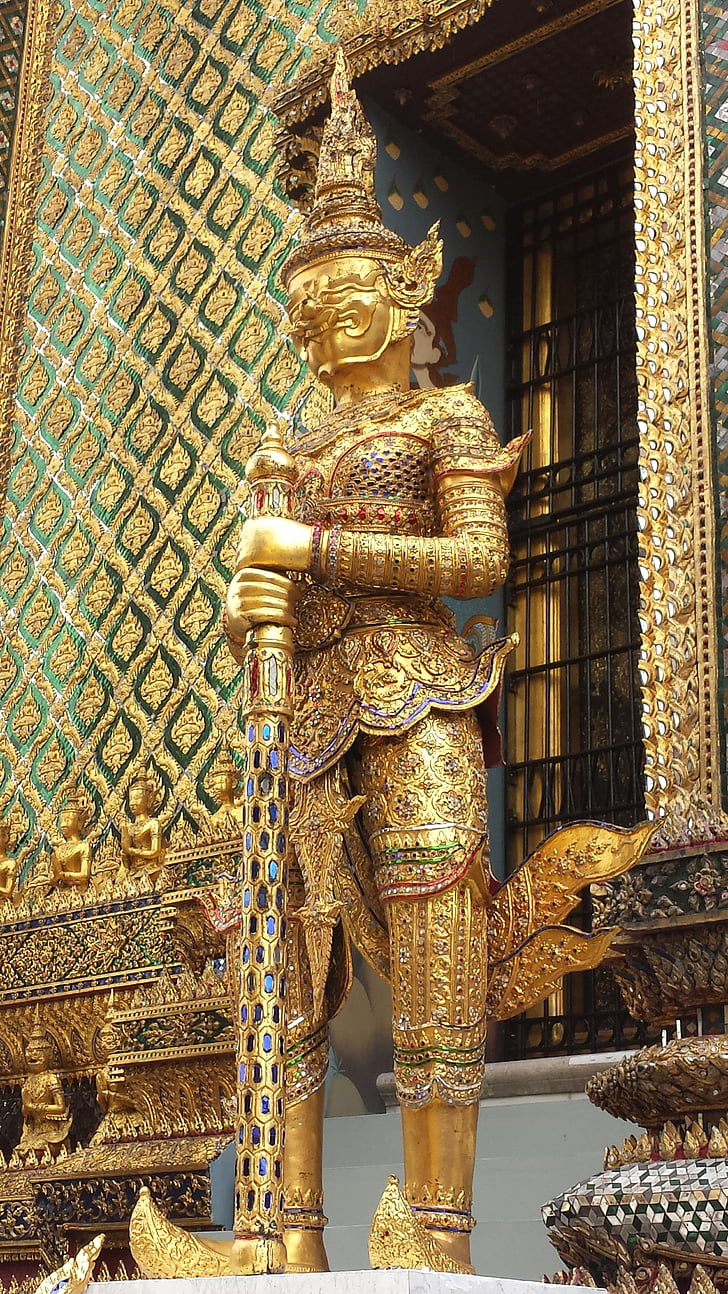 Tai, Bangkok, Temple, Aasia, budism, templi - hoone, arhitektuur