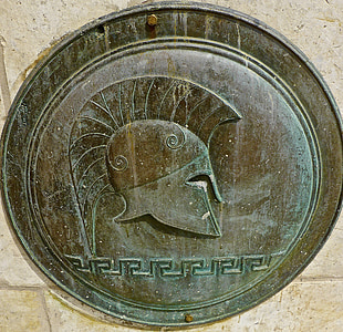 plaque, roman, bronze, emboss, medal, seal