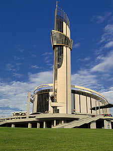la Basílica de la divina misericordia, arquitectura, Malopolska, Kraków, Iglesia, la Basílica, Polonia