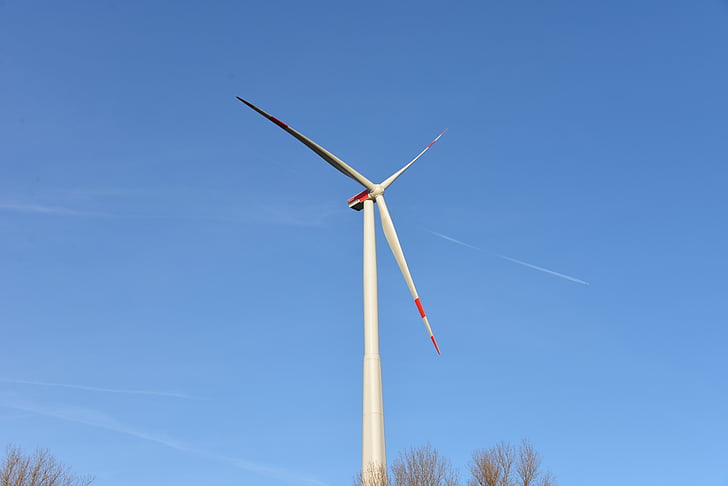 vindsnurra, energi, eko energi, vindkraft, Sky, blå, miljöteknik