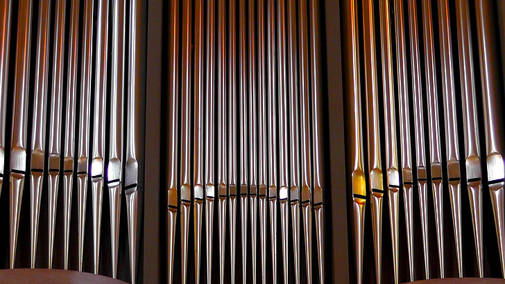 Orgel-Pfeife, Orgel, Kirche, Basilika, Trier, Pfeife, Instrument