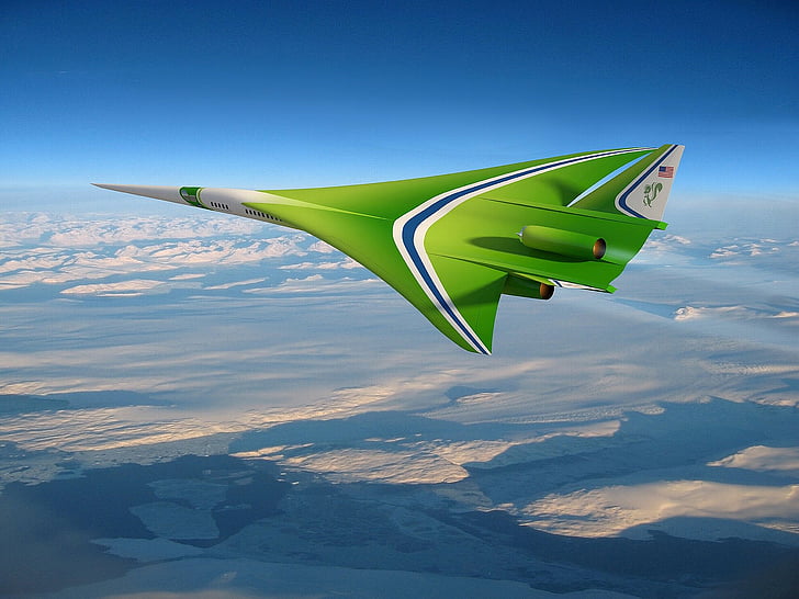 supersonik, penerbangan, pesawat, pesawat, Jet, kecepatan, penerbangan