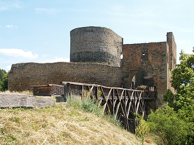 Κάστρο, krakovec, γοτθικό, ερείπια, Jan hus, Αξιοθέατα, αρχιτεκτονική