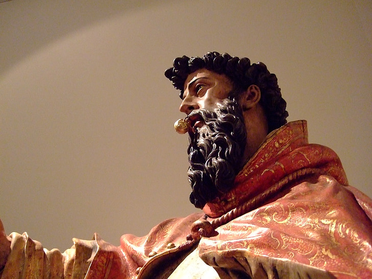 San ramon, Sevilla, museet, bildkonst, Andalusien, Spanien, skulptur