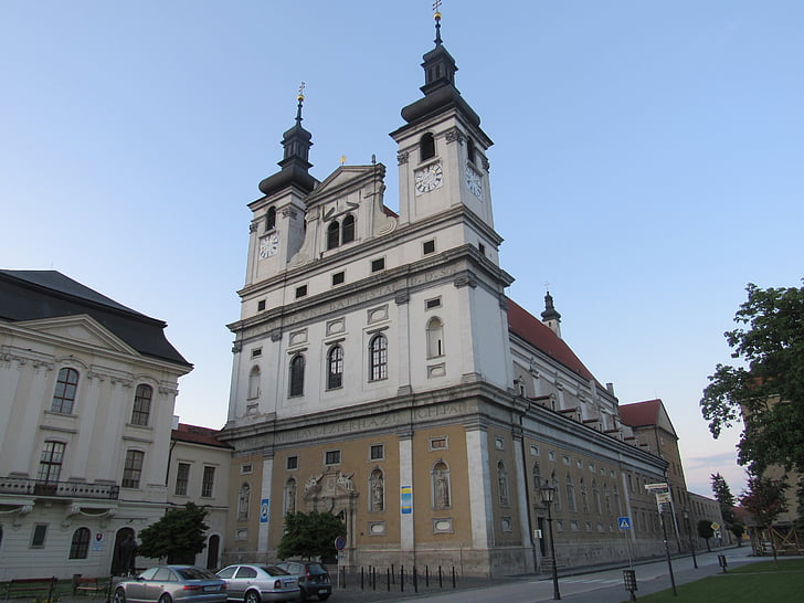 Trnava, Slowakije, kerk, Kathedraal van Sint Jan de Doper