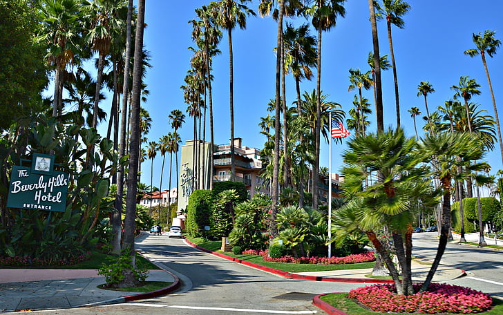 Hotelul Beverly hills, Statele Unite ale Americii, California, Los angeles