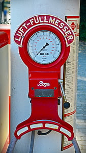 technology, gauge, petrol stations, old, show, fittings, machine