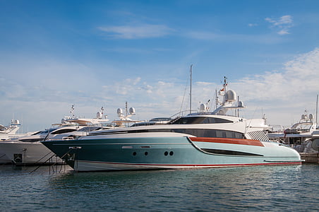 Yacht, Mallorca, superyacht, nautiske fartøy, havn, sjøen, luksus