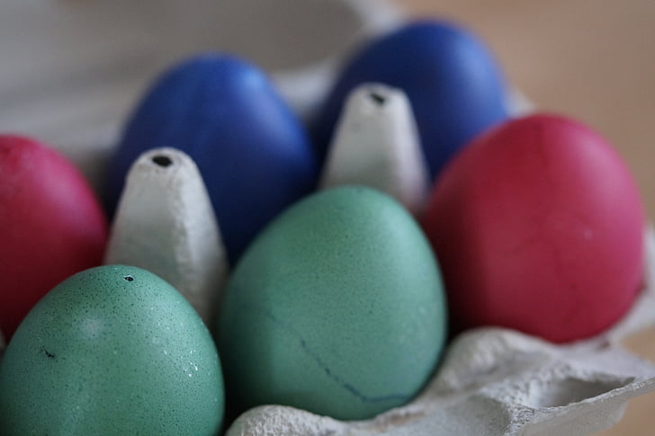 egg, eggs felt, colorful eggs, easter eggs, colored, colorful, easter