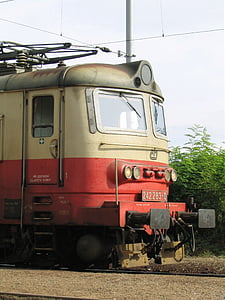 chemin de fer, locomotive, locomotive électrique, train, Putim