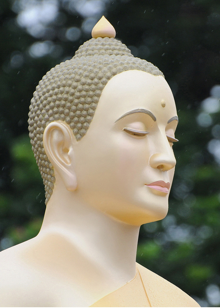 Buddha, buddhister, meditera, Wat, Phra dhammakaya, Thailand, huvud