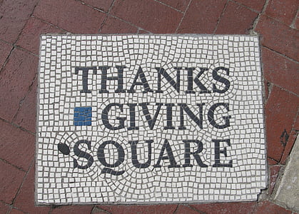 mosaico, calçada, cidade, Dallas, Texas, centro da cidade, urbana