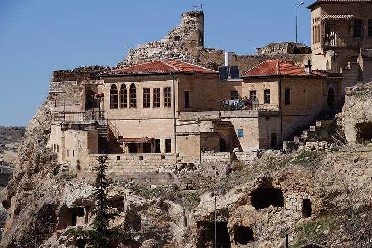 Capadocia, casas de Mustafapasa, Ürgüp