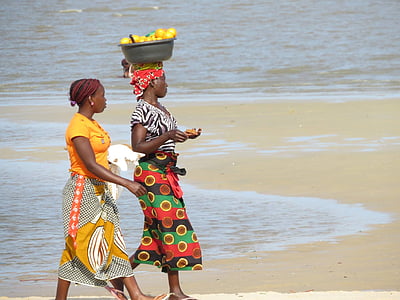 Mulher moçambicana, Pita, Mozambik, Mulheres, dziewczyn, modele, Costa sol