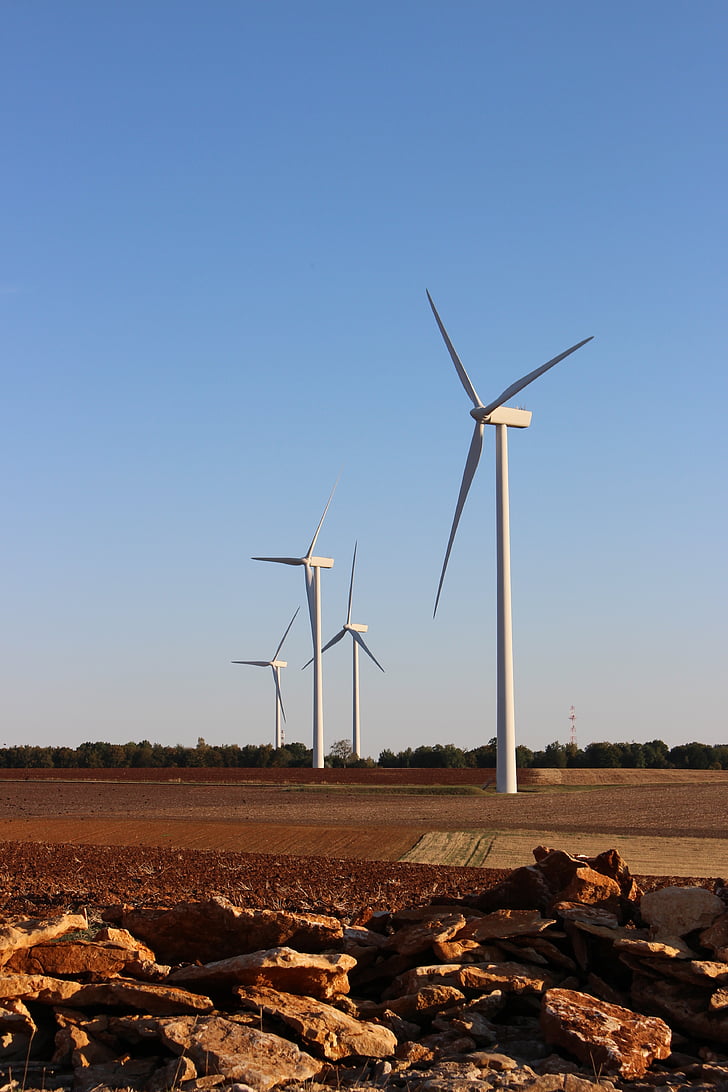 vėjo energija, energijos, Vėjo turbinos