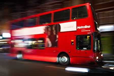 Лондон, Англия, Британский, город, Туризм, Великобритания, красный автобус
