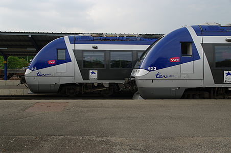 x 73900, ter, regional express train, alsace, station, wharf, haguenau station