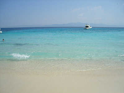 cristallo, mare, spiaggia, estate, Antipaxi, Grecia, Vacanze