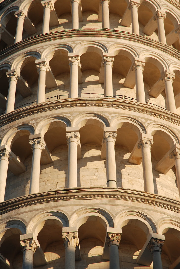 Pisa, Italia, Italia, baptisteriet, Toscana, det skjeve tårnet, reise