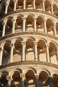 Pisa, Olaszország, Italia, keresztelőkápolna, Toszkána, a ferde torony, utazás